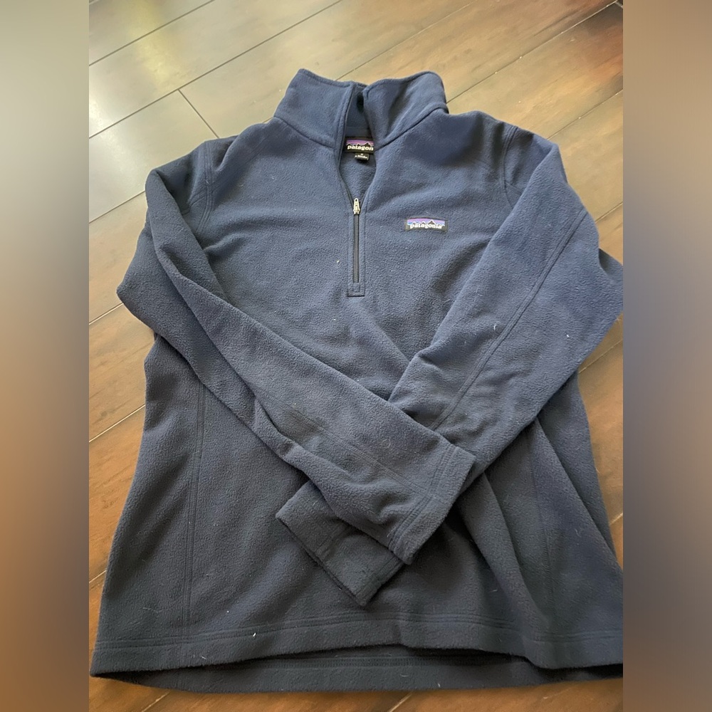 patagonia fleece quarter zip